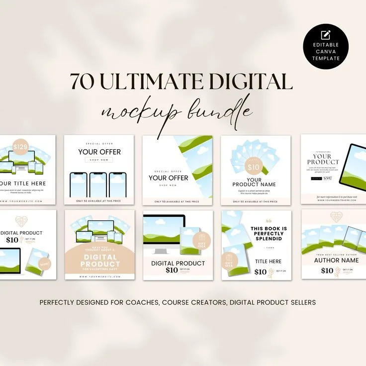 digital mock up bundle