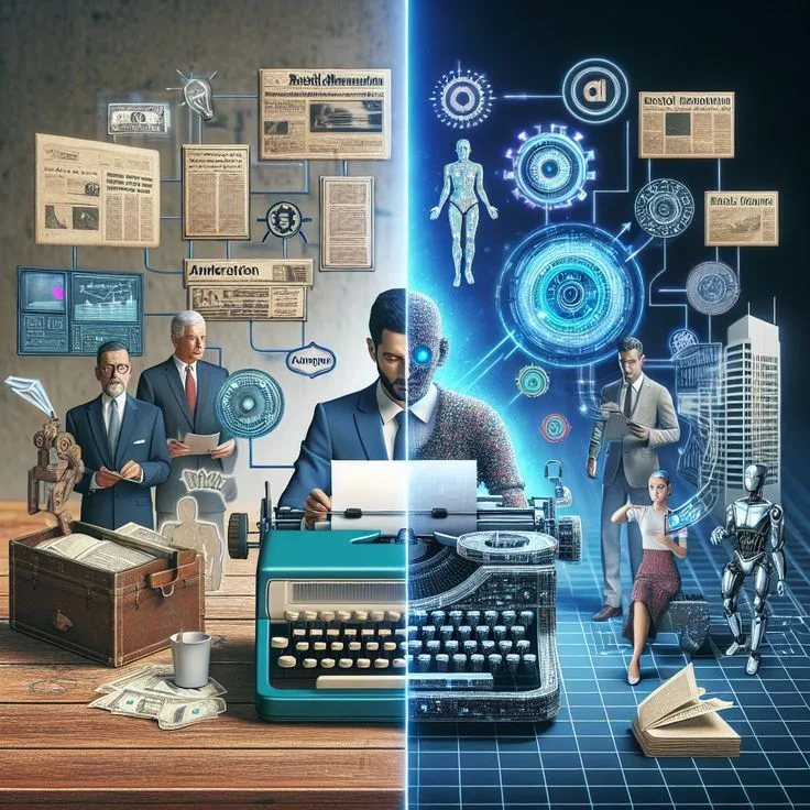 Digital marketer using AI tools for quality lead generation strategy in 2025